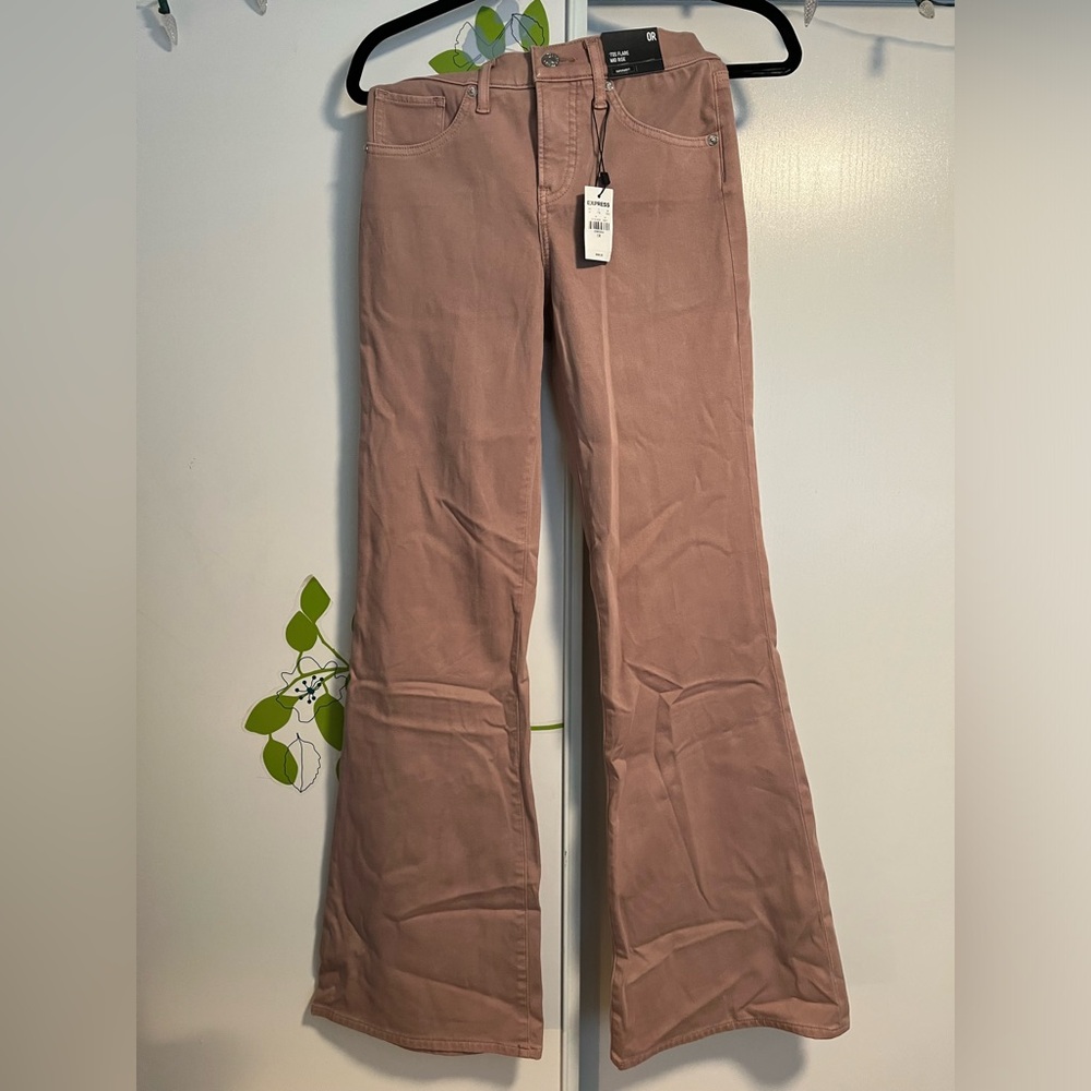 70s flare desert sand jeans